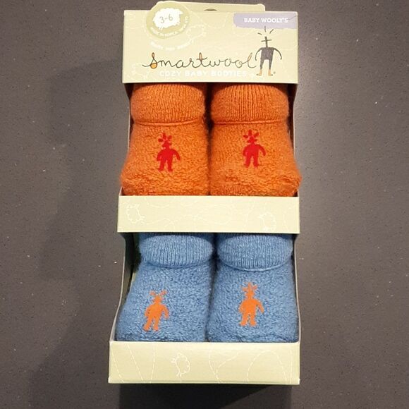 Smartwool Baby Booties 3-6 Months - Picture 1 of 7